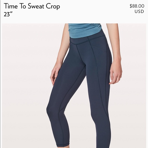 lululemon time to sweat tight